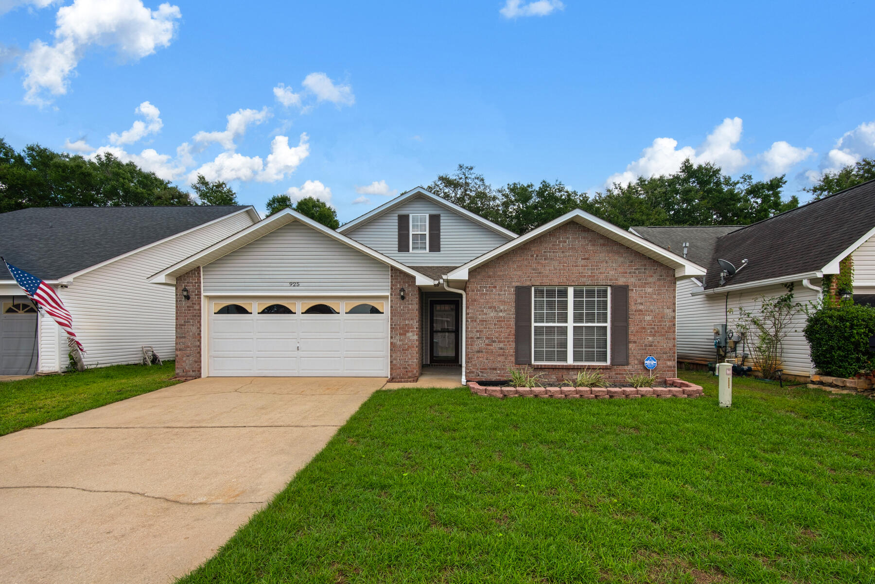 Charming 2-Story Home with Upgrades Galore - Ideal Location Between Hurlburt & Eglin AFB! Welcome to this beautifully maintained 2-story home offering comfort, privacy, and modern upgrades in a quiet, no-through-traffic neighborhood. With all bedrooms conveniently located on the main floor and a spacious loft upstairs--perfect for a home office, playroom, or guest space--this layout is designed with both function and flexibility in mind. The primary bedroom features a dedicated mini-split AC system for those who prefer cooler sleep conditions year-round. The freshly painted interior and upgraded flooring give this home a crisp, modern feel, while the new ceiling fans provide added comfort throughout. Step into the upgraded kitchen, featuring stylish finishes and plenty of cabinet space, ideal for the home chef. Enjoy peace of mind with an included security system and storm shutters on the rear of the home. The fenced backyard offers added privacy and backs up to the Lowe's parking lot, meaning no neighbors directly behind your fence. Fresh new sod in the front yard gives the home great curb appeal, and the new garage motor, rollers, and keypad ensure convenience and reliability. Additional upgrades are listed under the "Documents" tab. When going upstairs to view loft, please wear provided booties or remove shoes!