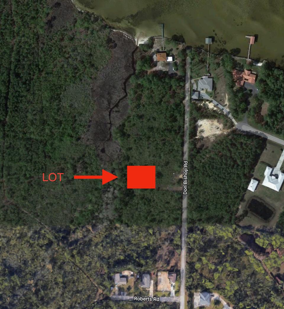 BUILD YOUR DREAM HOME on this approximately 1/4 acre lot. Under 200 yards to Hogtown Bayou and the Choctawhatchee Bay. Reasonably priced, this lot is less than 30 minutes to the whitest beaches of the famous Emerald Coast. In addition to great shopping, dining and entertainment in the area, this lot may well be the one you've been waiting for! It borders Laurie Road on the south, (an unused public right of way). Laurie Rd branches off to the west of Don Bishop Rd. PLEASE NOTE: Utilities are not in place for this parcel and will need to be added at Buyer's expense.