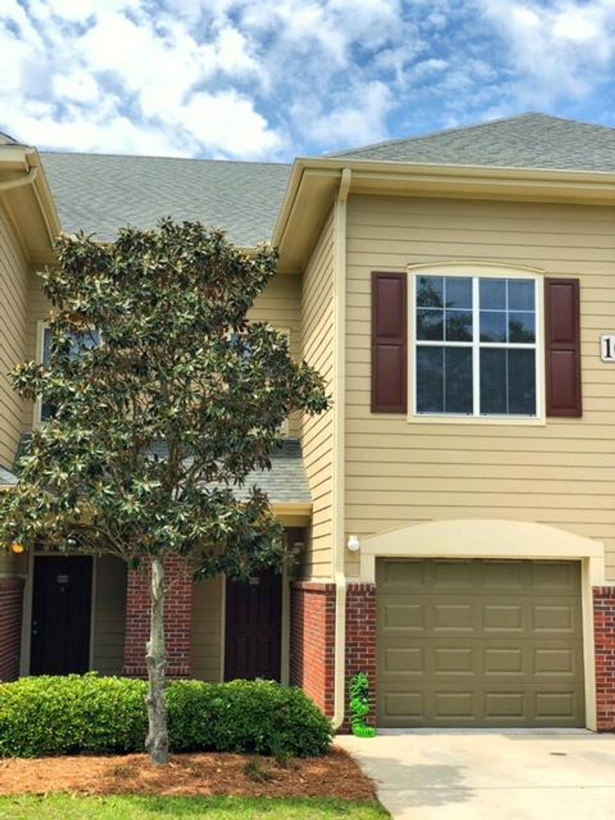Ideally located between Panama City & Lynn Haven, this well-maintained and IMMACULATE townhome is a must see. 3 bedroom, 2.5 Bath located in the quiet gated community of Baldwin Rowe Townhomes. Unit faces the community stocked pond with water feature & providing a serene view as you enjoy your morning coffee from the screened in back porch. One of the few units to enjoy SUNSET & SUNRISE views!! To be Included in sale: ALL appliances in kitchen along with a home warranty paid by seller! Enjoy the community pool without the upkeep! HOA takes care of lawn maintenance, pool, common area, tree trimming, and exterior of townhomes! You'll love this close knit community & central location in Panama City! Only a 15 Min drive to the beach or Tyndall AFB!