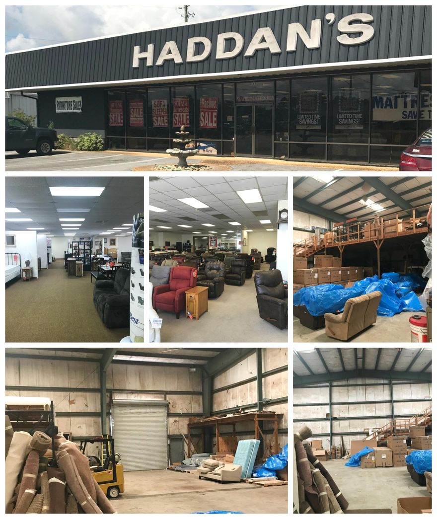 Stand Alone Retail Showroom/ Warehouse Building. Currently operating as long term, local furniture store.
10,000 SF large conditioned space - built out as three private offices, Kitchen/ Breakroom and the remainder as large open concept showroom.
5,000 SF is built out as clear span warehouse with 24' Ceiling height.
Roll Up Doors and Mezzanine Area. MILTON, FL
QUALIFIED OPPORTUNITY ZONE
("QZONE")

In late 2017, President Trump signed into law the tax cuts and jobs act of 2017.  The Act allows for investors to re-invest assets otherwise subject to taxable gain.  If an investment is held for 10-years, the appreciation on the investment is not subject to federal income tax.  (Consult your tax advisor for additional information).