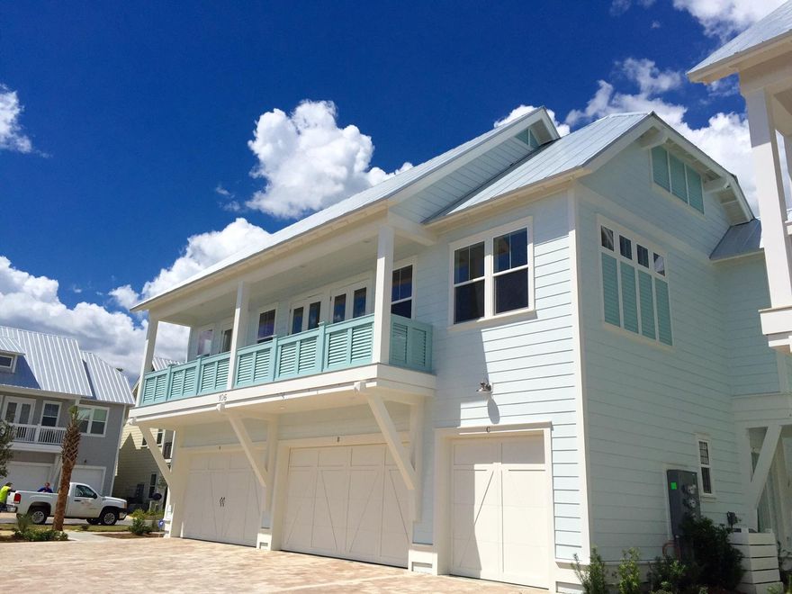 Move in Ready! Prominence is the fastest growing community on 30A, with over 100 properties sold in the past year. The Cozumel Townhome floor plan has 3 bedrooms and 2.5 bathrooms with a 2 car garage. Home features include 10ft Ceilings, hardwood floors, gas range, tank-less gas hot water heater, granite countertops, and stainless steel appliances to name a few. Residents enjoy a Resort Style Pool, a Fitness Center, and a Private Shuttle Service to the beaches of 30A. Subject property is unit 264