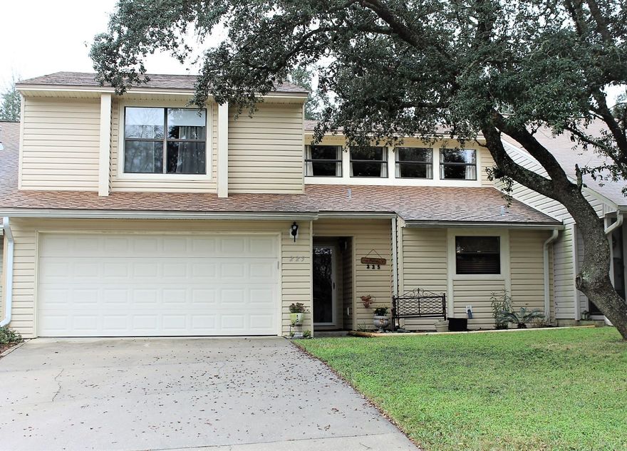 Incredible, Well Maintained 3 bedroom, 2 full bath townhome located just 15 minutes from both Eglin and Hurlburt Field. As you enter this beautiful home, you'll immediately notice the openness of this wonderful floorplan. The home is complemented with a 20ft ceiling in the main living area with stone fireplace, laminate floors and a completely remodeled kitchen with granite counters and stainless steel appliances. In addition, the spacious master suite has designer fixtures, double vanity and walk in closet. The master suite also opens out to the private patio area. The two spacious additional bedrooms are upstairs. Each have their own vanity area and share a jack and jill bath. You can enjoy your evenings and unwind on your private and tranquil patio. This home is a must see!!