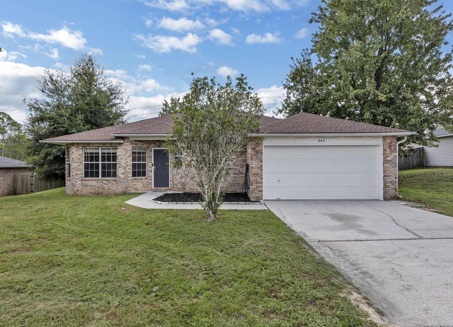 Make this your new piece of paradise, located in South Crestview close proximity to Duke & Eglin Air Force Base. This 3 bedroom 2 bathroom, PLUS a FLEX, split floor plan home features new flooring, payed off solar panels to help make this home more energy efficient, a new AC unit, and brand new sod in the fully fenced flat backyard! Dreamed of purchasing a home with a low interest rate, and missed your opportunity? Well now is your chance! The current loan on this home is assumable at a 3.125% interest rate! Contact an agent today for more details!