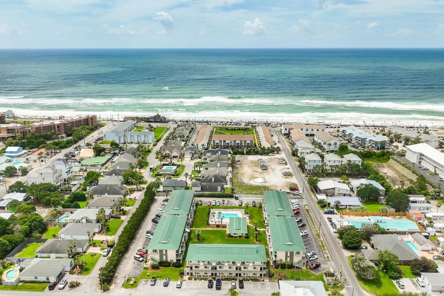 GULF VIEWS from your balcony! Unit B-8 at 60 Sandprints Drive is a location that is hard to beat for the price point- it's located within minutes to both the Destin Commons and Silver Sands Factory Outlets, where a plethora of delicious restaurants and coastal shopping abounds, & it's also located on the South side of Highway 98 meaning you can get to the beach in minutes without having to cross a major road. The close proximity to the water is exemplified by the fact that the unit captures gulf views from the primary suite's balcony. The Sandprints neighborhood has a large community pool, and it's only a three to four minute walk to the Miramar Beach Regional public beach access, one of the largest access in town with a sizable parking lot & premium facilities onsite. While enjoying the soft white quartz sand, you can also grab some delicious seafood and drinks at Pompano Joe's, a local favorite that's located at the same beach access.  
These amenities and benefits make this condominium ideal for both personal use and as a vacation rental property.
Unit B-8 itself has had several notable upgrades in the last year. It has a brand new hot water heater and new Quartz Countertops in both the kitchen and downstairs half bath! It also features newly installed LVP flooring throughout the main level & in all three bathrooms! The entire interior of the unit has just been freshly painted, had new ceiling fans installed, and new carpet installed in both the primary suite and guest bedroom. The crown jewels of the renovation are the brand new stainless steel appliances throughout the kitchen including a refrigerator, oven and dishwasher! The inside and outside A/C units were also replaced in 2019. The owners use B-8 for their second home & do not rent it, so the property has had a notable lack of wear-and-tear compared to other units nearby. They also employ a local liaison to take care of the property while they're away and do regular property checks as well as coordinate routine maintenance of all major systems throughout the unit. 
The property's common area is well manicured and beautifully landscaped. 
Whether you're looking for personal use or for an ideal sub-million dollar rental property, 60 Sandprints Drive unit B-8 is among the hidden jewels of the Emerald Coast and offers more lifestyle and amenities benefits than almost any other community of its kind. That combined with its loving owners who have cared for this property since 2007 coalesce to create a truly unique offering in our market. Contact the listing agent, Michael Tucker, to schedule a private showing of this beautiful property.