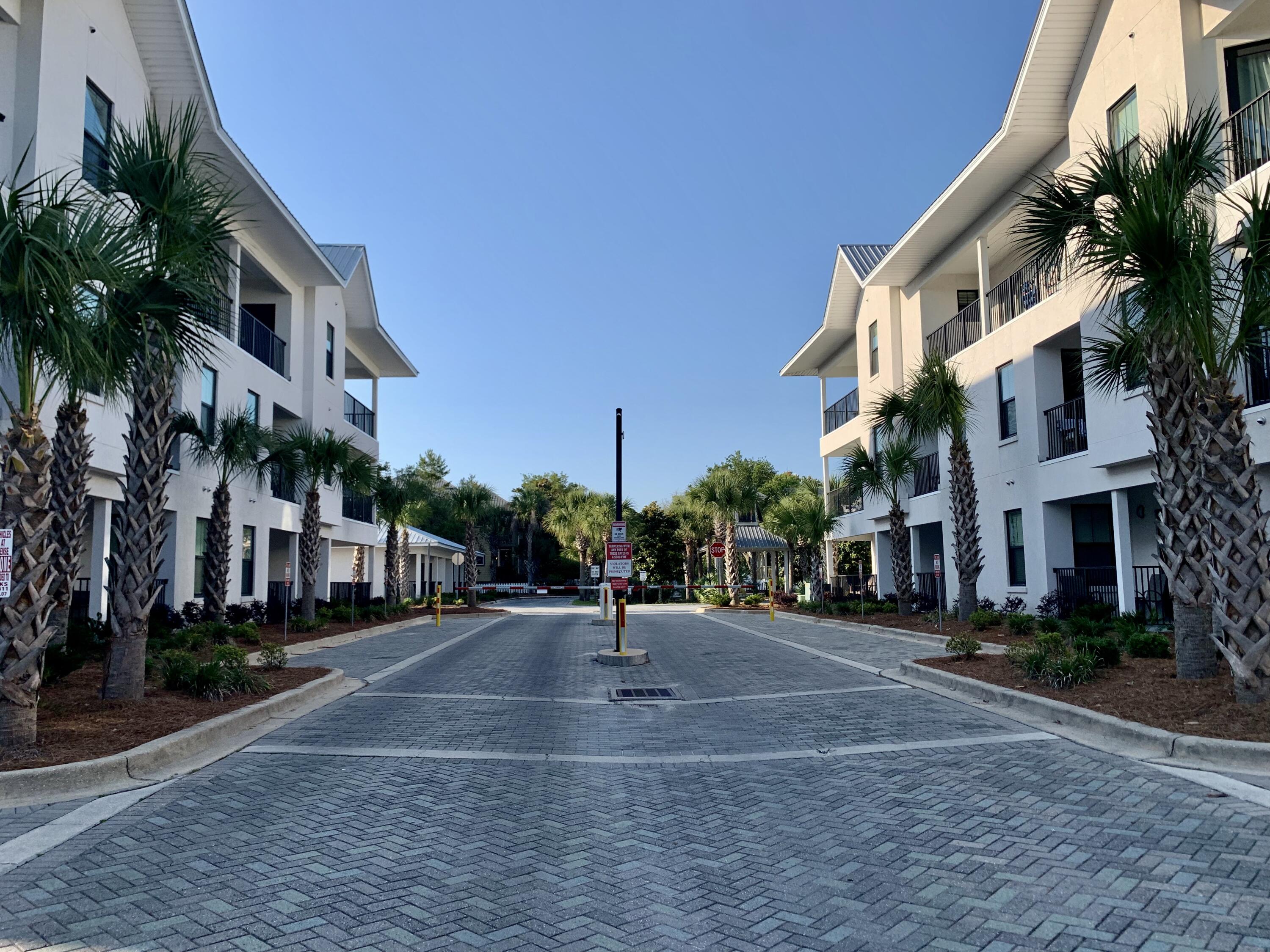 Exceptional Opportunity to own a 3 Bedroom/2 Bath condo on Scenic Hwy 30A within walking distance to the beach and all 30A has to offer! This pristine condo has never been on the rental market! It is being sold fully furnished with decor and housewares, and ready to rent immediately! 2nd Floor unit with a private balcony! Large 3 Bedroom/2 Bath condo with an open floorplan, large kitchen with granite counters and spacious breakfast bar overlooks the living area, and is perfect for entertaining! There is a walk-in laundry room with washer/dryer included. This condo is located in a gated community in the heart of 30A. Close proximity to two beach entrances!