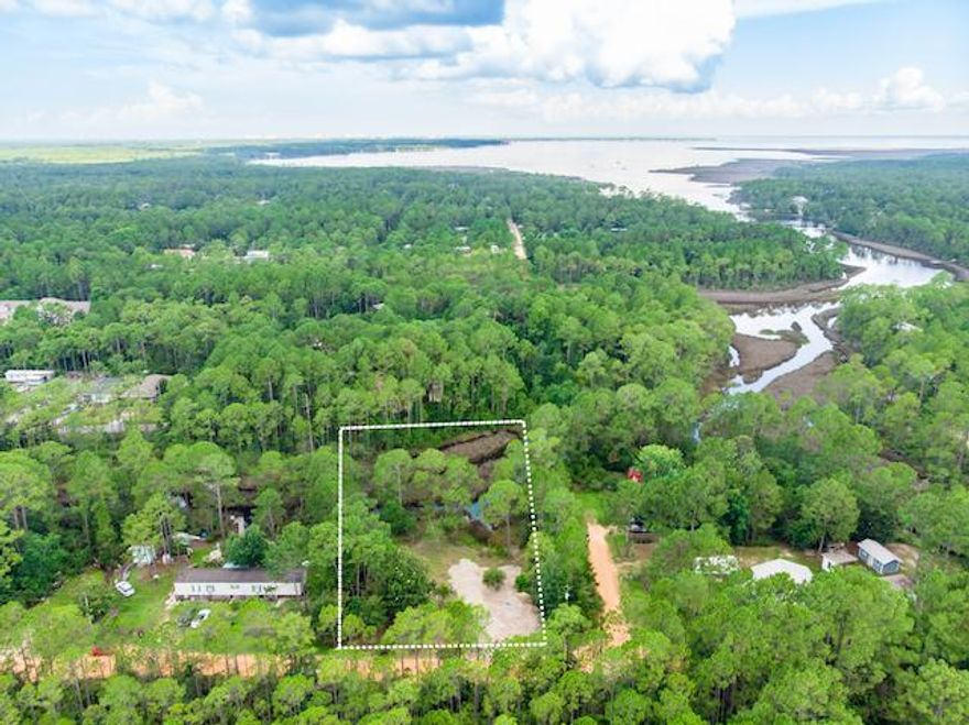 Looking for a reasonable lot to put your home? This one is just south of Hogtown Bayou and five minutes to the beach access at Gulf Place. The lot is cleared and the canal is traversable by Kayak or Jon boat to Hogtown Bayou and out to the bay. Great fishing and crabbing in the area. Electric hook up, a septic tank, and water well already on the property. Santa Rosa Beach is a great area in Walton County with many activities, great schools, shopping, dining and many State Parks.