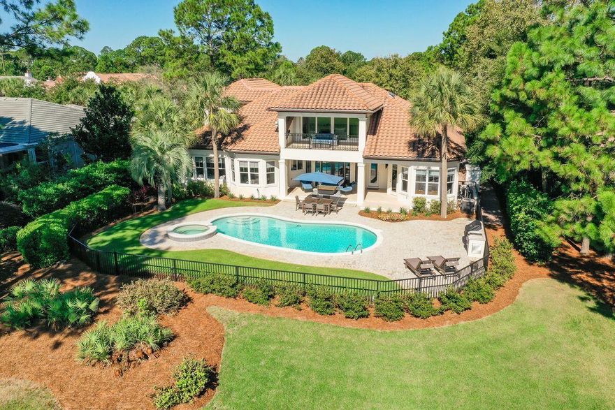 This pristinely remodeled stunner offers expansive views of The Raven Golf Course's Hole #2 and will impress you from the second you walk through the door! 1513 Island Green was fully remodeled in 2018 by Compass Builders, with even more updates added since. The home will truly check almost any box for desired needs and wants, with a list of upgrades so long it will need to be emailed your way. A small sample of the numerous highlights include two new HVAC units, Full security system, Cummins whole house generator, Bosch and Subzero appliances, Woven Wood Shades throughout, Heated and Chilled Salt Water Pool featuring LED colored changing lights and Hot Tub, Premium Home Theater/Surround Sound Systems in the Living, Bonus Room, and outdoor patio spaces, Tailored Living Custom Closet...