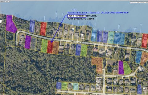Photo of 3861 Paradise Bay Drive, Gulf Breeze, FL 32563 (MLS # 988262) Photo of 3861 Paradise Bay Drive, Gulf Breeze, FL 32563 (MLS # 988262)