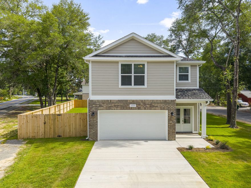 Seller to pay title, doc stamps and provide survey in addition to $13,000 towards buyers closing!  New Construction  4 Bedrooms - 2.5 Baths , Loft & Walk-In Pantry with Bayou Glimpses Near Lions Park! Welcome home to this beautiful new construction home that blends modern comfort with timeless charm. Boasting 4 spacious bedrooms, 2.5 bathrooms, and a thoughtfully designed layout, this home is ideally located just steps from Lions Park, featuring a public boat launch, open green space, and scenic views of Boggy Bayou. At the heart of the home, a bright and open living space flows into a stylish kitchen complete with a large walk-in pantry, perfect for keeping your essentials organized and within easy reach. Upstairs, a versatile loft at the top of the stairs offers flexible space for a home office or sitting area for a quite place to read. Step outside and relax on the porch where youwill find tongue and groove ceilings that add a warm, custom touch and elevate your outdoor living experience. You'll also enjoy sneak peek views of Boggy Bayou, offering a peaceful coastal backdrop. Schedule your private showing today and come see why it feels like home! 

