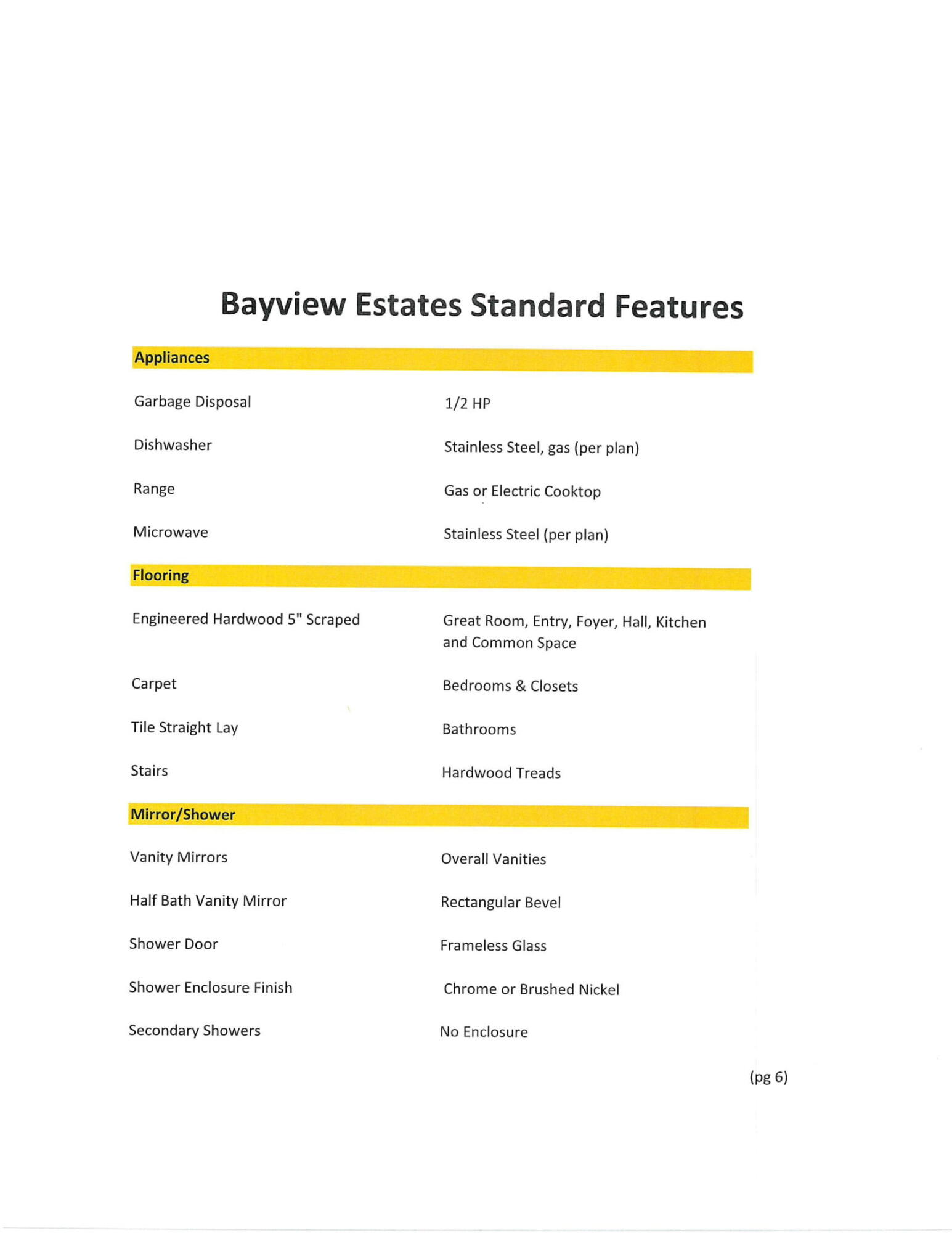 Bayview Estates - Residential