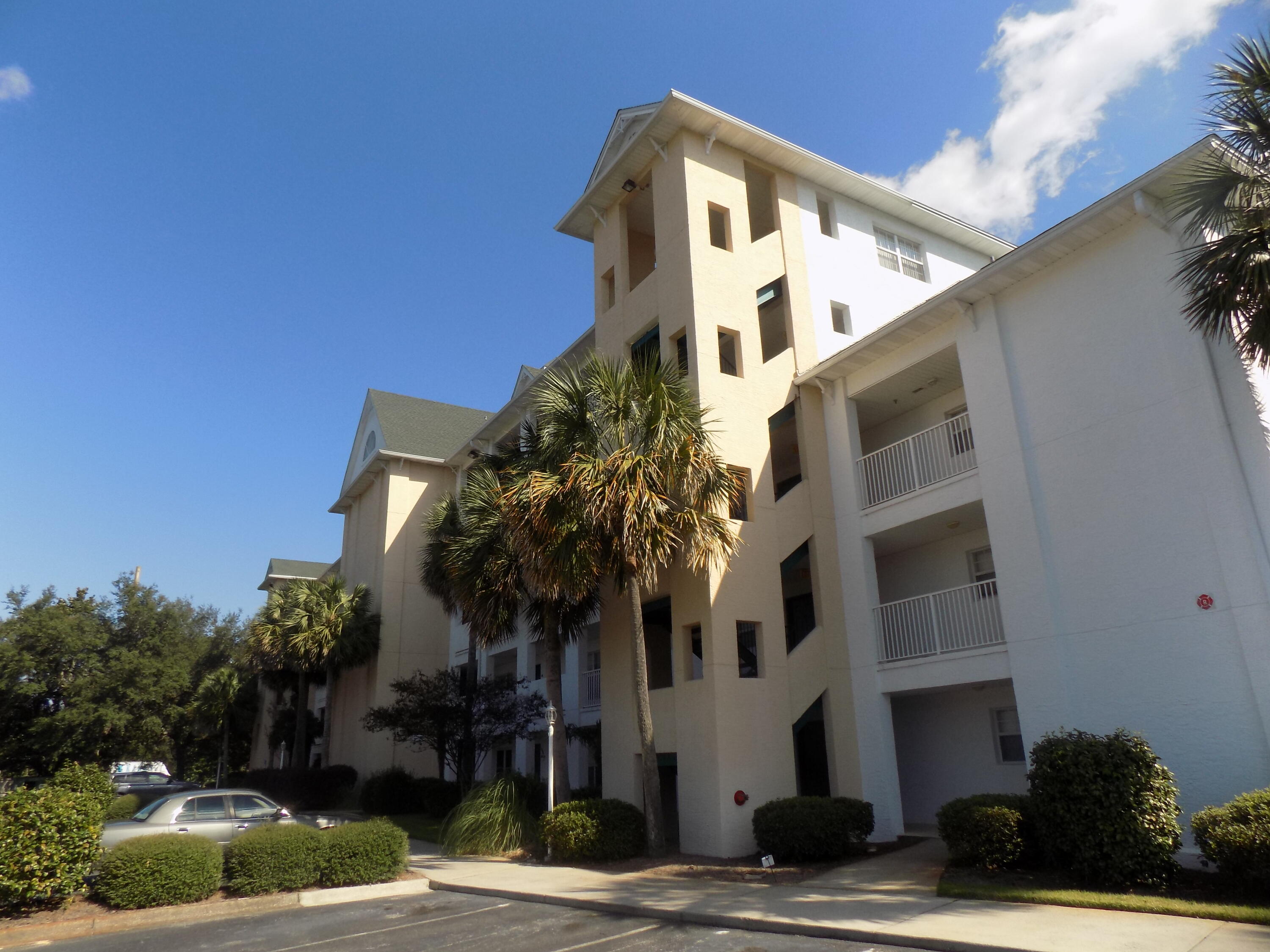 This spacious fully furnished condo is located in beautiful Florida Club. In 2021 new plank flooring throughout with tile in baths and kitchen. Microwave/range replaced 2021. Both bedrooms include walk in closets. The large screened double porch has 2 storage closets. The washer/dryer are included in a separate laundry closet. Well maintained subdivision with on site management. There will be a changeover to cable service with Enco soon. There is a community pool, work-out room, clubhouse and picnic area.The Florida Club in Bluewater Bay Subdivision is close to Eglin AFB, EOD School and Mid-Bay Bridge to Destin. Shopping, banking and many restaurants only minutes away.