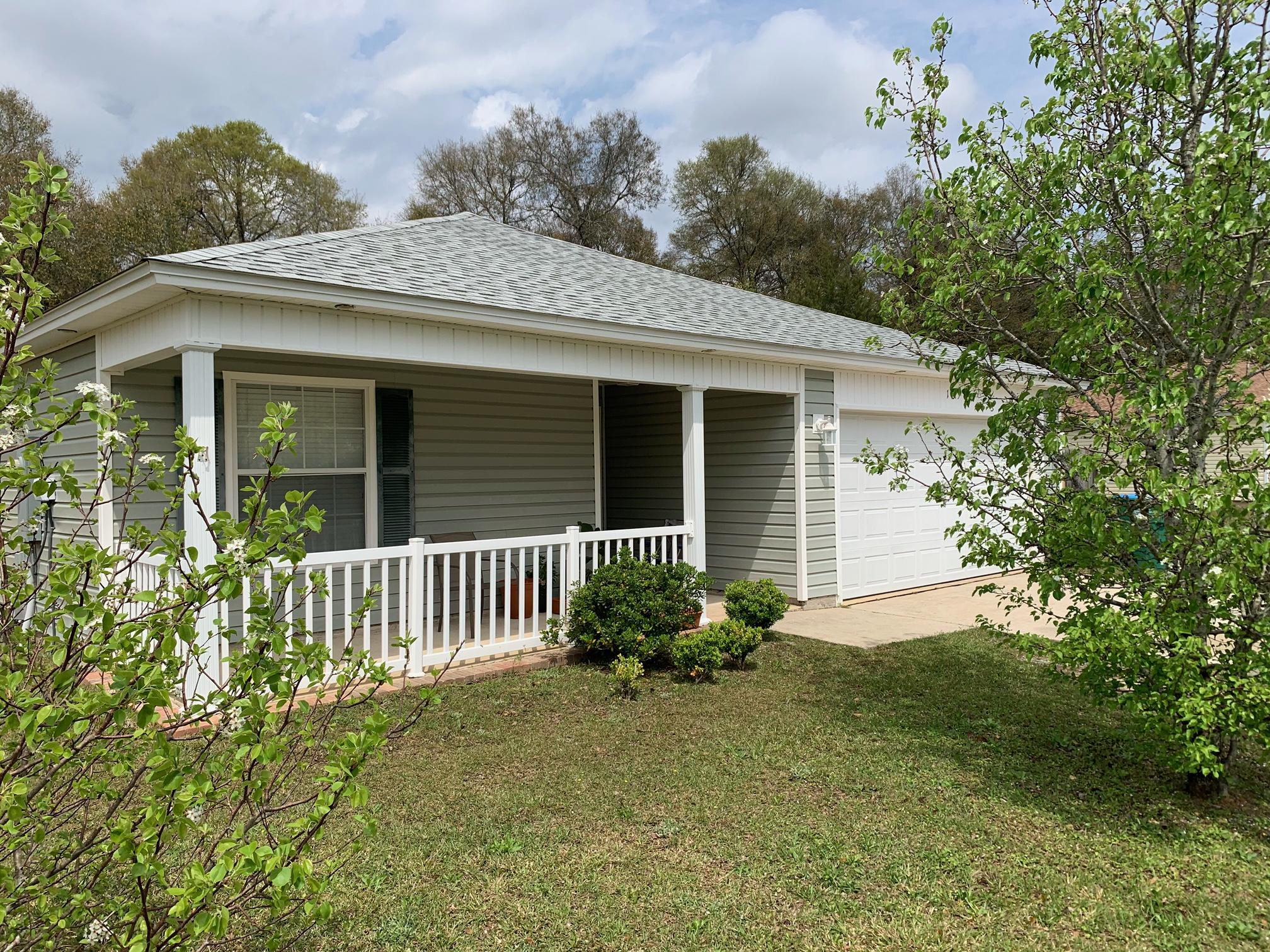 This house is back on the market! Come out and check out this beautiful 4 bedroom, 2 bathroom house for less than $200k. This beautiful, move-in ready home in Crestview can be yours. The master suite is a dream after a long day. The eat-in kitchen features a breakfast bar, cathedral ceiling and opens to the living room which gives you access to your open patio and large fenced back yard. The backyard comes equipped with a storage shed perfect for yard essentials and more!This property comes with several upgrades including a new roof, new HVAC, new water heater, new washer/dryer, and more!Previous Buyer had financing fall through at the closing table.