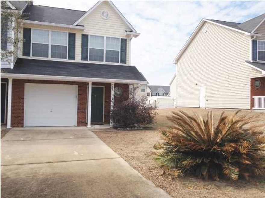 Really VERY, VERY NICE 3 bed 2.5 bath, 1 car garage Townhome-End Unit with larger yard and white Privacy Fence that does not need painting. PLUS Nice Storage Shed. All existing appliances stay including great double door refrigerator. The original owner lived here and it was always in pristine condition. Current owner uses home for vacation weekend sometimes. Carpeting and walls in great condition. This home has always been well cared for. Come see it today !! Buyer to verify all measurements important to them.