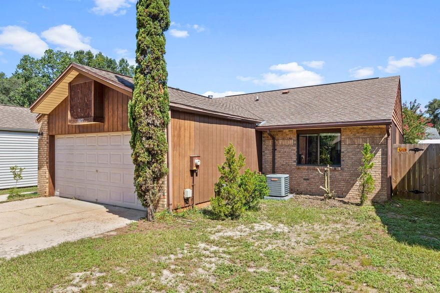 Quaint 3bd/2ba home nestled in the heart of Niceville within the popular Cedar Ridge subdivision, this property is convenient to shopping, Northwest Florida State College, military installations, schools, and recreational activities. New kitchen counters and carpet add style and function to this cozy home. In addition to the great monthly rental price, save additional money on utilities with a gas stove, gas heat, and a gas water heater! The perks continue with a complete privacy fenced in backyard hosting garden beds ready for beautiful flowers or vegetables. Call for a showing and don't let this one get away!