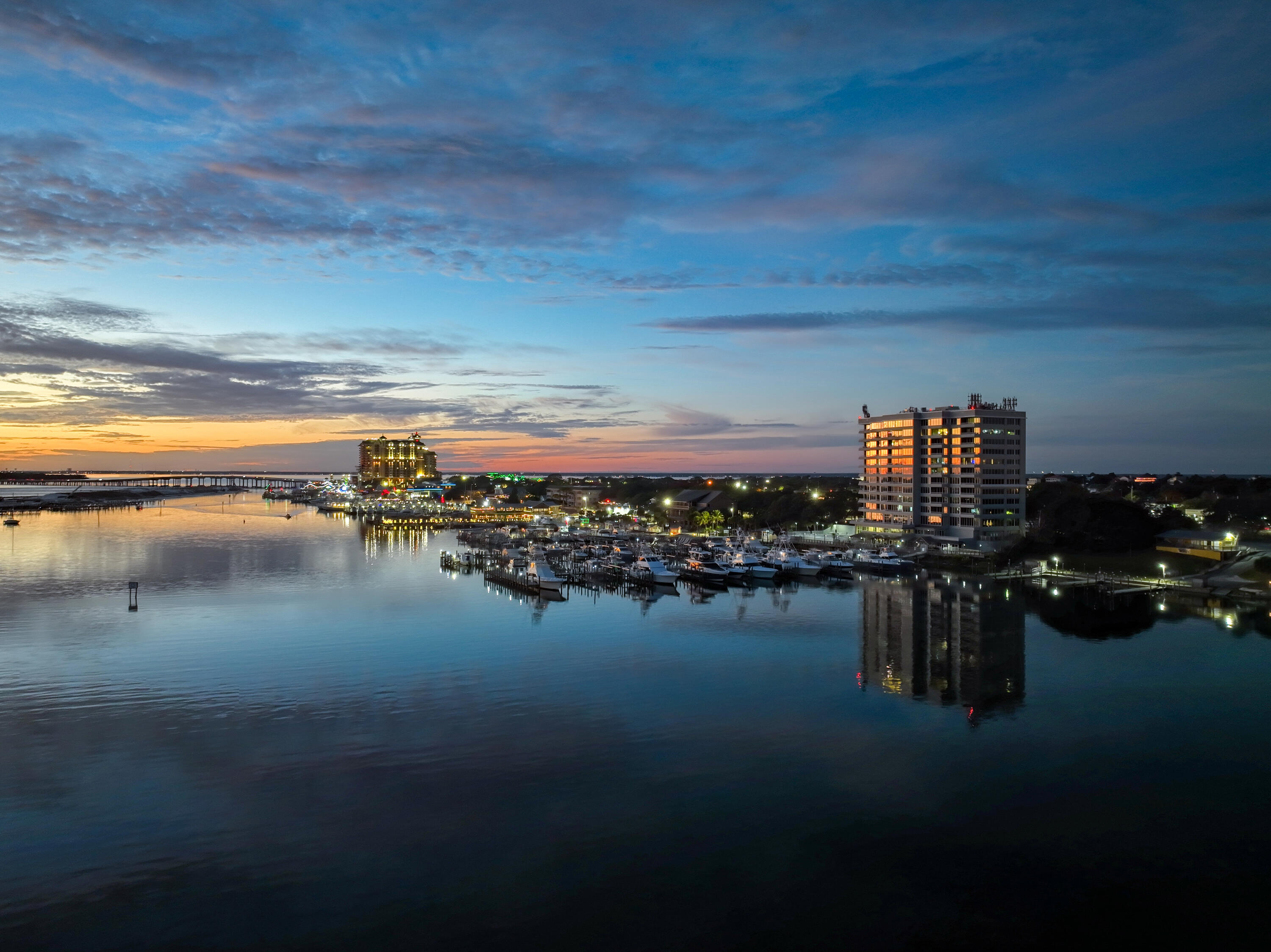 Updated 9th Floor East End Furnished Unit At The Destin Yacht Club. Amazing Views! 3 Bedroom 3 Bath. Heart of Downtown Destin. Close to everything on the Harbor. 1 Year Lease