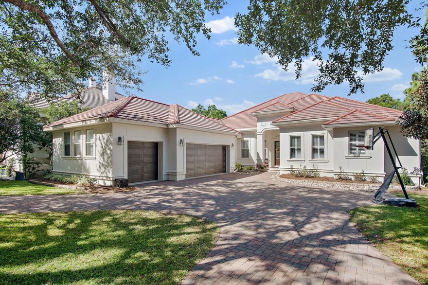 Under contract but  seller is taking back up offers.  Built in 2014 this one story home in Regatta Bay is situated on the first fairway of the award-winning Regatta Bay Golf Course. This home isprivate and secluded while being only minutes away from all the community amenities. Relax by the new, fully enclosed, heated pool built in 2020 with paver surround and an expansive sun deck. Full remodel was completed in 2022 to include a custom chef's kitchen, stacked stone fireplace in the great room, wide-plank premium LVP flooring throughout, modern bathrooms, and fenced in backyard. Full-sized 3-car garage is climate controlled and equipped with high-speed, Level 2 EV charging. Tile roof was recently inspected and built with upgraded wind-mitigation features, combined with hurricane glass.