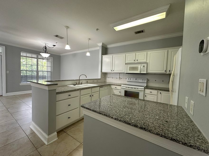 !Price reduction AND New HVAC System Both Inside and outside in June 2025!!!!!  GREAT LOCATION. UPSCALE, SPACIOUS 2 BEDROOM 2 BATH CONDO WITH AN OFFICE (which could be a child's room, but has no closet.) IN THE HISTORICAL BROOKS STREET DISTRICT IN DOWNTOWN FORT WALTON BEACH. WALKING DISTANCE TO 24 RESTAURANTS, BARS, AND COFFEE HOUSES, GROCERY, SHOPPING, MOVIES, CONCERTS, THE SOUND AND THE LANDING. THIS 3RD FLOOR CONDO FEATURES CROWN MOLDING, LARGE FLOOR TILES, GRANITE COUNTERTOPS AND BREAKFAST BAR,  UPDATED MASTER BATH with DESIGNER TILE WORK.  FRENCH DOORS IN THE LIVING ROOM WHICH OPEN TO A LARGE BALCONY. ALL APPLIANCES IN UNIT CONVEY. COMPLEX HAS AN EXERCISE ROOM, CLUB ROOM, SEPARATE CLIMATE CONTROLLED STORAGE CLOSET. ONE ASSIGNED AND ONE GUEST PARKING SPACE. PET FRIENDLY FOR OWNERS. GO TO THE DOCUMENTS SECTION TO SEE THE EASEMENT SURVEY TO THE WATER FOR LAUNCHING YOUR CANOES AND PADDLE BOARDS.  AND A LIST OF RESTAURANTS AND WALKING TIMES (ACCORDING TO GOOGLE MAPS).