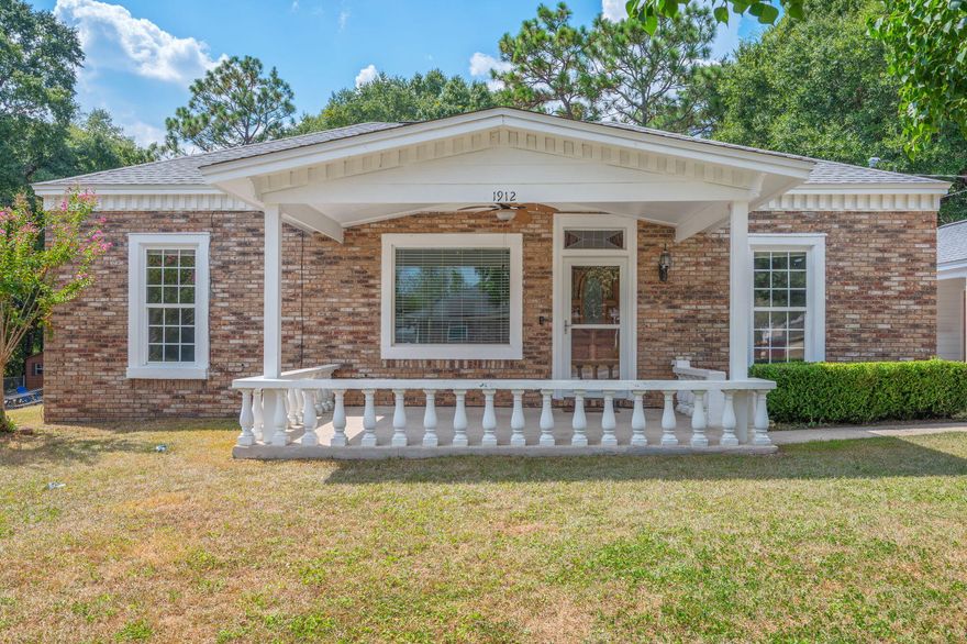 Amazing Opportunity! This home was originally built as a 3-bedroom 2 bath however an additional in law suite such as a full kitchen, bath, bedroom, living room and separate entry way was added.  The additional space can be sectioned off to provide additional rental income or a space for a mother/father-in-law suite! It's perfect and a must see! The home was well maintained and has a huge front/back yard and a huge gorgeous covered front porch. The rooms and closets are a generous size. There is plenty of storage space.It is centrally located, minutes from downtown Crestview, less than 3 miles from grocery stores, 15 miles from Duke field and 23 miles from Eglin AFB. Hurry before this gem is gone!