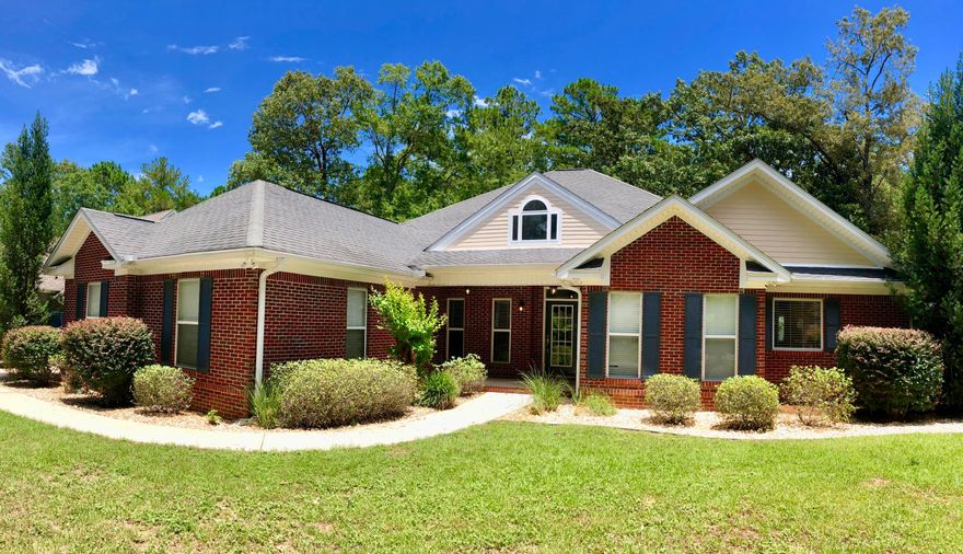 Enjoy the feel of quiet country living, without living in the country, in this freshly renovated home. This split floor plan is loaded with fine finishes from hardwood floors to ornate trim and fixtures. You'll love the open kitchen new stainless steel appliances but the real jewel of this house is the luxurious master bathroom. In the heart of this home is a large living room and family room adjacent to the kitchen and formal dining area. There is also an additional room just off the Jack and Jill bedrooms that would make a great playroom for the kids or an ideal office space. With an oversized 2 car garage and additional driveway space there is more than enough parking. Located in a very desirable neighborhood on flat 1/2 acre with lots of tree and no HOA!