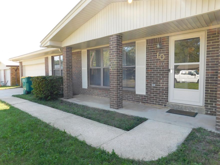 Showings to start at the Open House Sunday April 2, 2023 1-3 pm.  All brick home ready for new owners.  Located within minutes of Hurlburt Airforce Base and the beautiful white sandy beaches of the Emerald Coast makes this a dream come true.  All brick, spacious home with new appliances, metal roof, florida room and privacy fenced back yard.  Make this your dream home today.