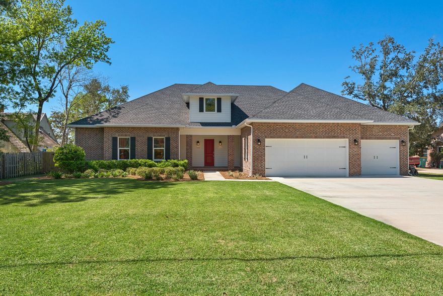 A LUXURY BAY-FRONT EXPERIENCE is yours with this nearly new home. This custom home offers 4 bedrooms, 3.5 baths, and 3,020 sq. ft. 1st floor living area. This home was built in 2016 by Spence Brothers, a highly regarded long-time coastal home builder. Offers a rare 180-degree full Bay-front panorama from its shore. Its many features include a heated pool, large covered Bay-side porch, and walk-in-closets in 3 of its 4 bedrooms. This home is made for entertaining with 2 ovens, 2 refrigerators, large pantry, kitchen island, open living area, and parking for 11 vehicles. Seawall protects its 100-foot shore. Upscale quality is evident throughout with premium doors & windows, tile, stone, and much more. Need more space? Its unfinished (framed & floored) 2nd story adds 1,100 sq.ft. if completed.