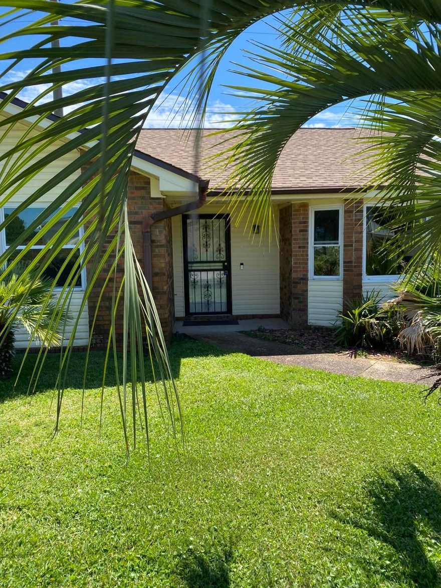Beautiful 3-bedroom, 2-bathroom home in Mary Esther, just 5 miles west of Hurlburt Field. This stunning property features breathtaking views of the Gulf and the Sound from the spacious upper back deck!The expansive great room offers ample space and highlights a charming brick wood-burning fireplace with a raised hearth and cozy sitting area, all overlooking the fully fenced backyard.The gourmet eat-in kitchen is equipped with stainless steel appliances. Adjacent to the kitchen is a separate dining room with a bay window. Spacious rooms, updated bathrooms. Fresh paint. LVP and tile throughout home.  Buyer to verify all info deemed important.  Roof 2022, Water heater 2014, AC 2019.