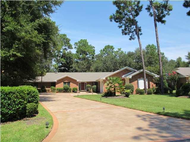 PRIDE OF OWNERSHIP IS EVIDENT HERE ! Custom designed Bluewater Bay home was created from the ground up by the original owner/architect. Vaulted ceilings with skylights let the natural light in. Many new recent upgrades include total Master Bath remodel (2019) with custom cabinets, walk-in shower, jetted soaking tub, dual vanity sinks and a large walk-in closet.Kitchen partial remodel 2014 with new designer cabinets with all new appliances and wine cooler. Acid washed floors (2016) New Roof (2020)Take notice of all the built-in storage cabinetry throughout. Smooth ceilings(no popcorn)On the exterior take notice of the redesigned patio with custom pergola for entertaining and grilling. Custom ceiling fans by Haiku with wi-fi capability go with the house.Hvac replaced (2015)The over e. Hvac replaced (2015)The oversized garage has room for your cars and space for water toys or a golf cart. The yard was professionally landscaped 4 years ago to include Zoysia grass. Bluewater Bay offers
3 swimming pools with a annual membership, full service marina including dock side restaurant, boat ramp and hi-dry enclosed storage. 18 hole golf course, tennis center. 15 minute drive to Eglin AFB. 20 Minute drive to Duke Field. 10 Minute drive to Destin beaches. Bluewater Bay community is on the Choctawhatchee Bay leading to crab island and the east pass and the Gulf of Mexico.