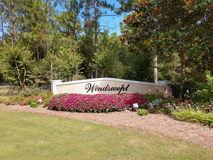 Let your dreams of building a house on a 4 star golf course come true in Windswept Dunes in Freeport. This beautifully maintained gated community offers many amenities as well as one of the best golf courses around. Community pool and clubhouse, outdoor pavillon with grills, playground tennis courts, basketball court and for the nature lovers a trail you and your family can explore. Lot 14 is a large lot at just under an acre (+/- .75). Take a drive to the lot and see for yourself the beauty that awaits you at Windswept Dunes.