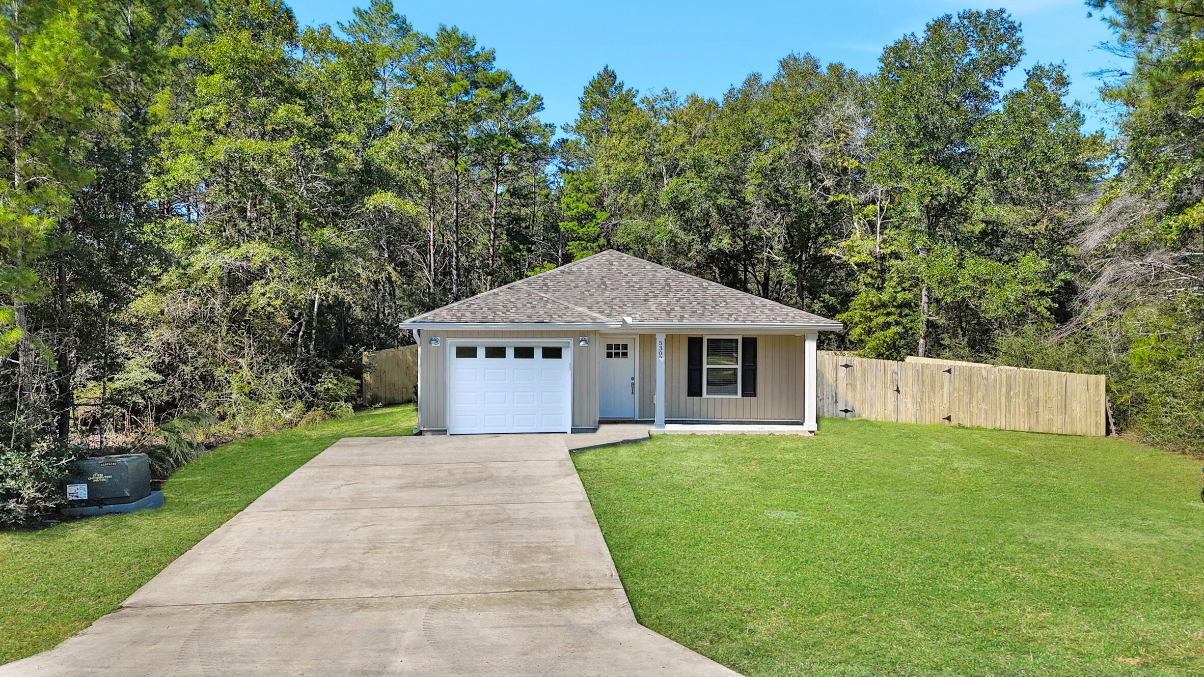 Step into Better than new living with this 2022 beauty! Why wait to build when this one checks every box, and then some! Bonus $5,000 to buyers closing costs! Featuring a bright, open concept island kitchen perfect for morning coffee or late night snacks! Beautiful vinyl flooring is both stylish and easy to clean (because life happens). The spacious master suite gives you plenty of room to unwind, and the huge backyard is ready to anything, pets, parties, or even parking your toys thanks to the large vehicle access gate and brand new fence all around.