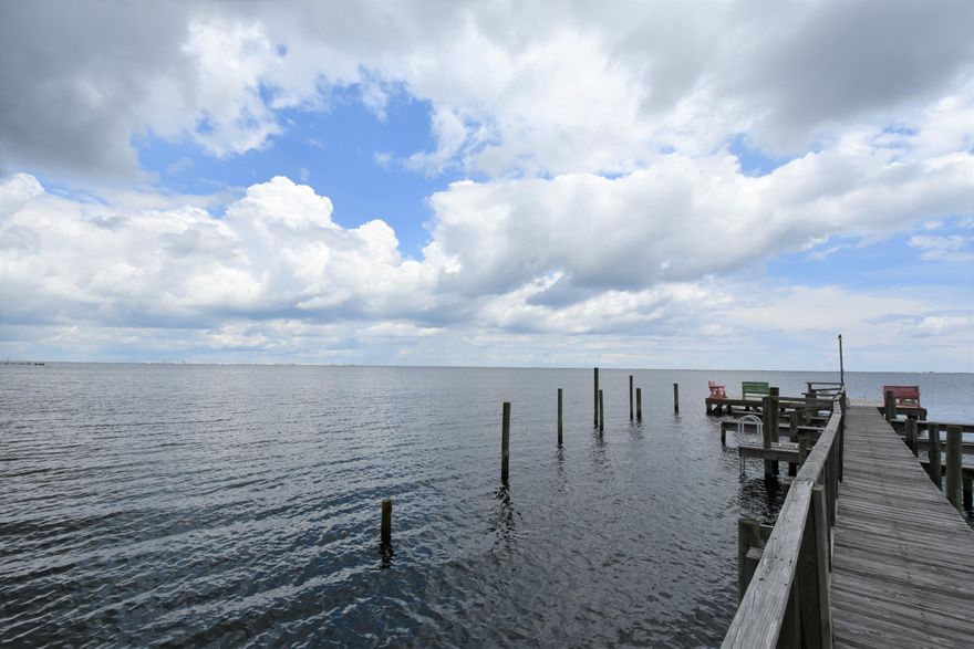 Ideal location for your RV or weekend getaway with access to the sound! Private Community beach, picnic area and dock available for the residents of the neighborhood to enjoy. High and dry lots (owner says the lots have never flooded during their ownership). Electric & Water on-site; sewer is available from Gulf Breeze Sewer; please verify with utility companies. The HOA fee is $65 per lot per year. The pop-up camper on the lot is not included. Take a drive out today!