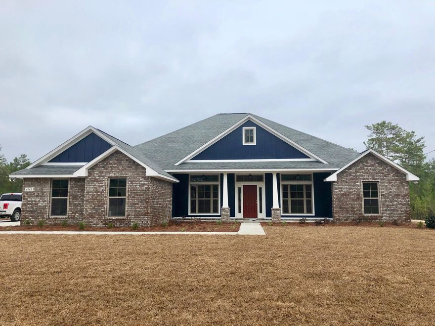 Under construction: there's space abound with our 3086sqft plan! For the exterior, the home will be built on a deep 1-Acre lot and features a 3-Car Side-Entry Garage with an extended driveway. Inside the home, we have a HUGE 22'x21' Florida Room with great natural lighting, and an exit to the patio. The kitchen features beautiful custom-made maple cabinets, granite countertops, recessed and under-mount lighting, stainless steel appliances, and a deep walk-in pantry. The Master Bath has a 5' Shower, Garden Tub, double-vanity, and two Walk-In Closets. The fourth bedroom has its own hallway, with bedroom-to-bathroom access.This home is energy efficient with a 14 seer HVAC and low-E vinyl windows.