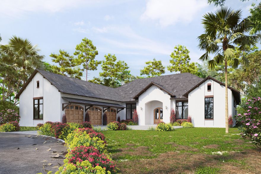 Construction is TBD. Introducing a rare opportunity to own an exceptional new construction home in the highly coveted Preserve at Burnt Pine, perfectly situated on the fourth green of the Burnt Pine Golf Course. This stunning residence offers a discerning buyer the unique advantage of personalizing every detail--from the finishes to the furnishings--ensuring that your dream home is truly one-of-a-kind.As you approach this magnificent property, you will be captivated by its elegant design and sophisticated architecture. Step inside, and you'll be greeted by a grand entryway with soaring 18-foot ceilings adorned with beautiful beams and anchored by a cozy gas fireplace. The rich, engineered hardwood flooring sets the tone for a home that exudes warmth and luxury throughout. The expansive, open-concept floor plan features four spacious bedrooms, each with its own private ensuite bathroom, offering comfort and privacy for family and guests alike. An additional office space provides the perfect environment for work or study. The heart of the home is undoubtedly the gourmet kitchen, where potential top-of-the-line Thermador appliances could inspire your culinary creations. Complementing this space is a wine fridge, ice maker and an oversized walk-in pantry, all framed by exquisite quartzite countertops and a fireclay farm sink. Designer-selected satin brass luxury plumbing fixtures add a touch of timeless elegance.

The master suite is a sanctuary in itself, featuring vaulted ceilings, a second fireplace, and a spacious ensuite bathroom with a large walk-in shower, a standalone tub and a custom-built closet illuminated by a gorgeous hanging chandelier. Step outside to your private oasis, where you'll find an inviting inground pool with a jetted hot tub and sun shelf, a covered lanai with a fireplace and a fully equipped outdoor kitchen. This outdoor retreat is perfect for entertaining or simply enjoying the breathtaking western sunset views that this location offers.

Beyond the home's luxurious interiors, it is equipped with the latest audio-visual technology, a wired-in home generator, a concrete slab foundation and a thoughtfully designed garage with attic storage space. Every detail has been considered to ensure this home meets the highest standards of comfort and style.

Situated within the Sandestin Golf & Beach Resort, residents will have access to world-class amenities, including 73 holes of championship golf, a 100-slip marina, a state-of-the-art tennis facility and the pristine beaches of the Emerald Coast. The home's proximity to the vibrant Village of Baytowne Wharf and Grand Boulevard offers endless options for dining, shopping and entertainment.

Whether you envision a contemporary masterpiece or a classic retreat, this property provides the canvas for you to create a residence that perfectly reflects your personal style. Whether you are seeking a full-time residence or an exquisite second home, this property promises a lifestyle of unparalleled luxury in one of the most desirable locations on the Gulf Coast.

