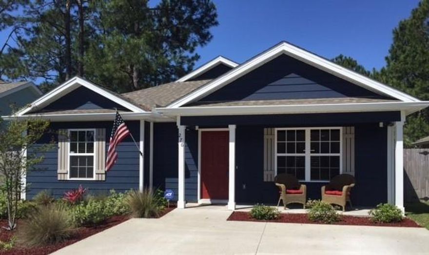 WHY RENT WHEN YOU CAN OWN!! Built in May 2014 by a PRIVATE builder, it features 3 bedrooms & 2 full baths. The beautiful kitchen is sure to please! The highlights are stainless steel appliances, tile floors, breakfast bar, granite countertops and LARGE walk in pantry. The floor plan is ideal for entertaining! The living room is large with its vaulted ceilings and has the perfect wall to hang a flat screen TV! The dining room has upgraded lighting & coffered ceilings. Make your way thru the French doors to the back yard! One of our favorite spots! The back yard is 15 ft. deep so make sure to view side yard. Watch the horses graze in the field and enjoy the serenity of nature! Love the sunsets!