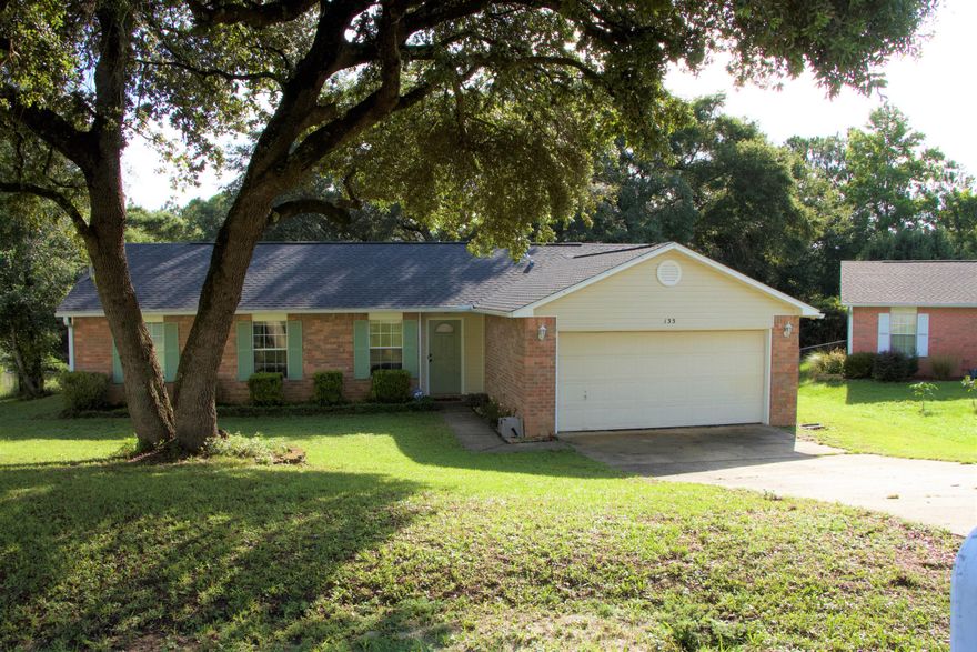 Welcome home!  This amazing brick split floor plan home is located in a cul-de-sac.  It has been well taken care of and is move-in ready.  Upon entering, you are welcomed into a large living room.  The kitchen and dining room are right off the living room towards the rear of the home.  The kitchen has custom cabinets with granite countertops.  The master bedroom is large enough for a king-sized bed and has great natural light.  The master bathroom features a double vanity.  The backyard has a nice deck, perfect for cookouts.  It is completely fenced and you will have no one living behind you.  Call me today to make this home YOURS!