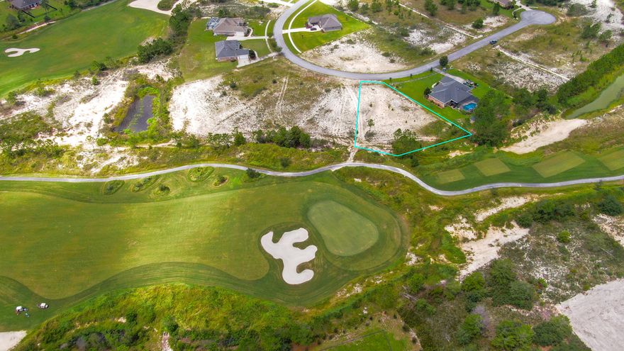 Situated on a .66 acre lot on the 14th green and the 15th tee box, this beautiful large lot is a great location to build your custom dream home. Windswept Estates is a 750 acre master-planned residential community and a premier gated golf course. Amenities include a large swimming pool and clubhouse, two tennis courts, basketball courts, and a playground - the perfect place to call ''HOME''.