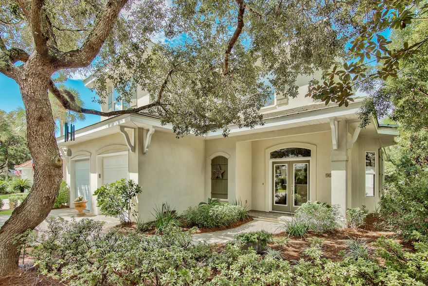 Discover the 'Coastal Cove'. Your beach retreat is here! Just minutes from the lovely emerald coast. In the highly sought after gated beach community of Destiny. Gorgeous open floor-plan concept with soaring ceilings throughout. Sip your morning coffee straight from your 1st floor master bedroom. There's a sitting area nook sit back and take in the massive beauty of the outdoors. Double spa tub and shower master bath suite. Never rented and meticulously maintained . Located on a large corner lot with manicured tress and landscaping. Provides additional privacy from neighboring homes. Recently upgraded making for a great primary residence or rental property for the next owner. Massive two-car garage with built ins. This home is one of a kind. Come see it for yourself.