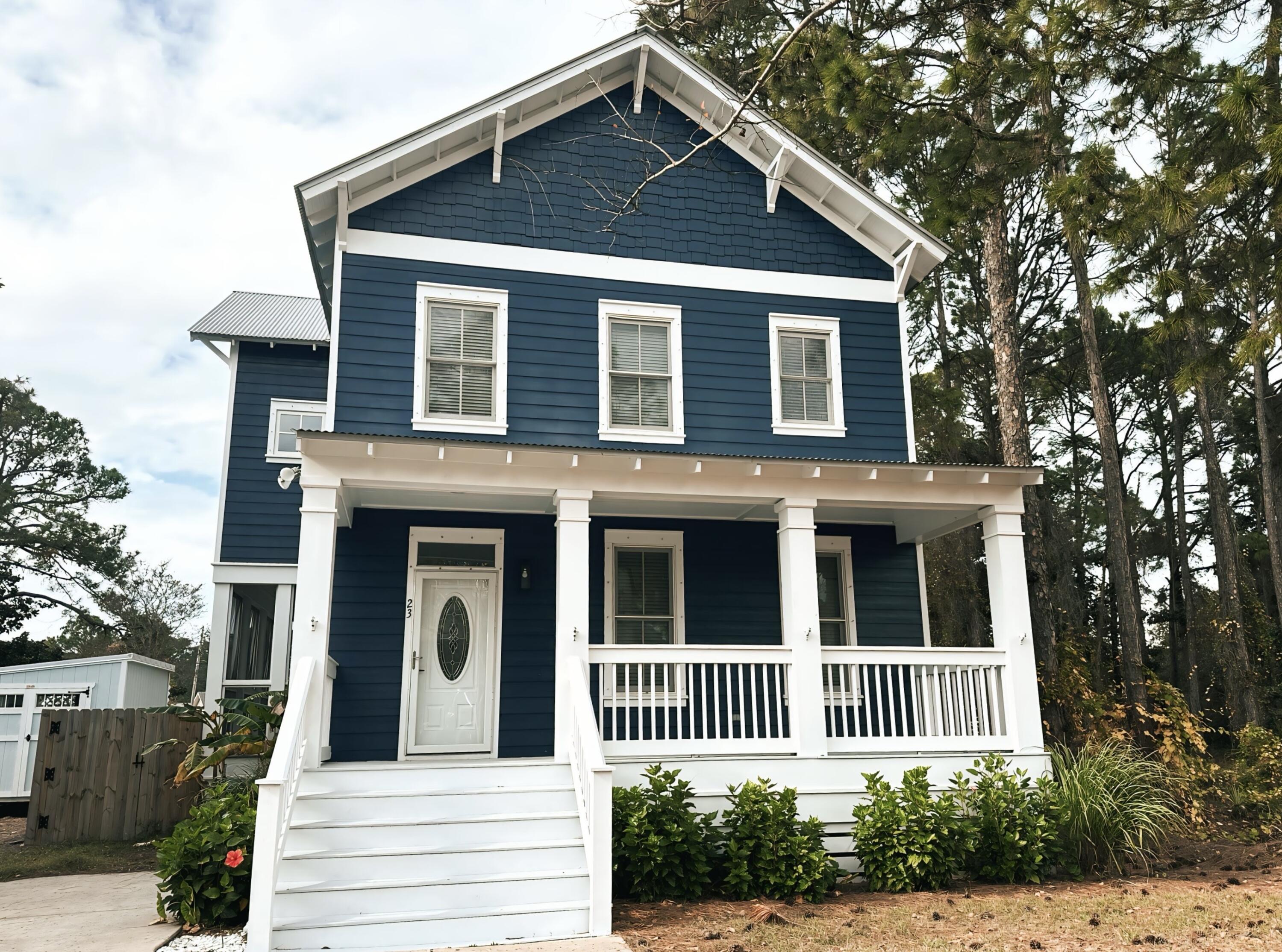 Welcome to Your Dream Coastal Retreat in Miramar Beach!Experience the endless possibilities that await you in this enchanting home, perfectly situated in the highly sought-after Miramar Beach area. Whether you're searching for a primary residence, a second home, or an exceptional vacation rental, this property is an absolute must-see! The sellers have lovingly refreshed this home with a complete transformation, featuring a fresh coat of paint throughout--covering walls, doors, and trim. You'll also find stunning new luxury vinyl plank flooring in the living area, chic new light fixtures, and beautifully refinished stairs.Seize this opportunity to own a delightful craftsman-style home nestled in a tranquil, low-density neighborhood, just a short walk from the pristine white sand.  A convenient mile away is the nearest public boat ramp at Legion Park, perfect for your aquatic adventures. With 3 spacious bedrooms, 2.5 bathrooms, soaring 9-foot ceilings, and 1,908 square feet of thoughtfully designed living space, this residence masterfully balances cozy comfort with modern conveniences.As you approach the home, you'll be welcomed by a large, inviting front porchimagine yourself sipping your morning coffee while enjoying the gentle sea breeze, rocking in a chair, or sharing moments with friends. The exterior was custom painted in 2020, enhancing its charm, while the interior sparkles with gorgeous new LVP flooring and stylish tiles in the kitchen, bathrooms, and dining areas.Craftsman-style finishes and brand-new light fixtures harmonize beautifully with the freshly painted crown molding and 6-inch baseboards. The kitchen is a chef's delight, equipped with granite and natural stone countertops, stainless steel appliances, and a subway-tiled backsplash. It seamlessly flows into the breakfast nook and formal dining room, with a potential for an open layout that enhances the airy feel. Step outside to the screened-in porch that leads to an open back deck, ideal for entertaining or relaxing in your fenced-in backyard.Ascend the beautifully renovated staircase to discover three generously sized bedrooms adorned with beautiful wood flooring. The conveniently located upstairs laundry room adds to the home's practicality, while the primary suite boasts elegant tray ceilings and a spacious en suite bathroom featuring a large walk-in closet, dual vanity sinks, a soaking tub, and a separate shower.This property is not just a serene retreat in a desirable location; it's also a fantastic investment opportunity with ZERO HOA fees! Recent sales in the neighborhood have fetched between $404 and $487 per square foot, indicating significant appreciation potential. Take a leisurely golf cart ride to the beach or explore the vibrant local scene, with Silver Sands Outlets and Grand Boulevard just minutes away. Enjoy nearby golf courses, delectable restaurants, and charming shopsall easily accessible.Immerse yourself in the best of coastal living, where every day feels like a vacation! Whether you're seeking a permanent residence, a vacation home, or a short-term rental investment, this Miramar Beach gem has it all. Embrace sun-soaked days at the beach, stroll through picturesque coastal towns, savor local seafood, and dive into community events.Don't let this incredible opportunity pass you by! Contact me today to schedule your private viewing and experience the allure of coastal living firsthand. An existing home warranty will convey with the property, ensuring your peace of mind. Buyers are encouraged to verify all details deemed important. Welcome home!