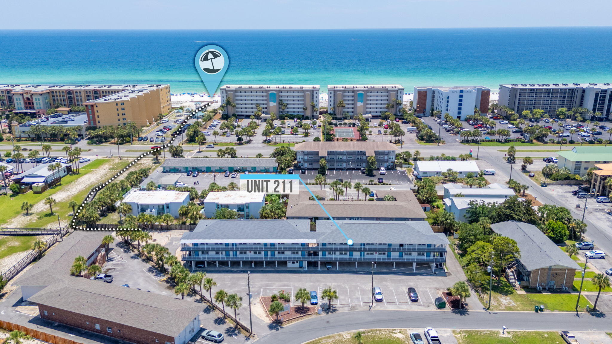 Welcome to Island living at its best! Located just a short stroll from the sugar-white sands of Okaloosa Island, this beautifully updated condo offers the perfect blend of coastal charm and investment potential. Whether you're looking for a vacation getaway, a cash-flowing short-term rental, or a low-maintenance beachside escape, this unit checks every box.Situated in a well-maintained complex that just completed a full exterior renovation--including fresh paint, updated walkways, and modern coastal finishes--this turn-key property is primed for years of worry-free ownership. Take full advantage of the area's world-class beaches, restaurants, and attractions just minutes away. The complex allows short-term rentals, making this an excellent income-producing opportunity in one of the Panhandle's hottest vacation markets.