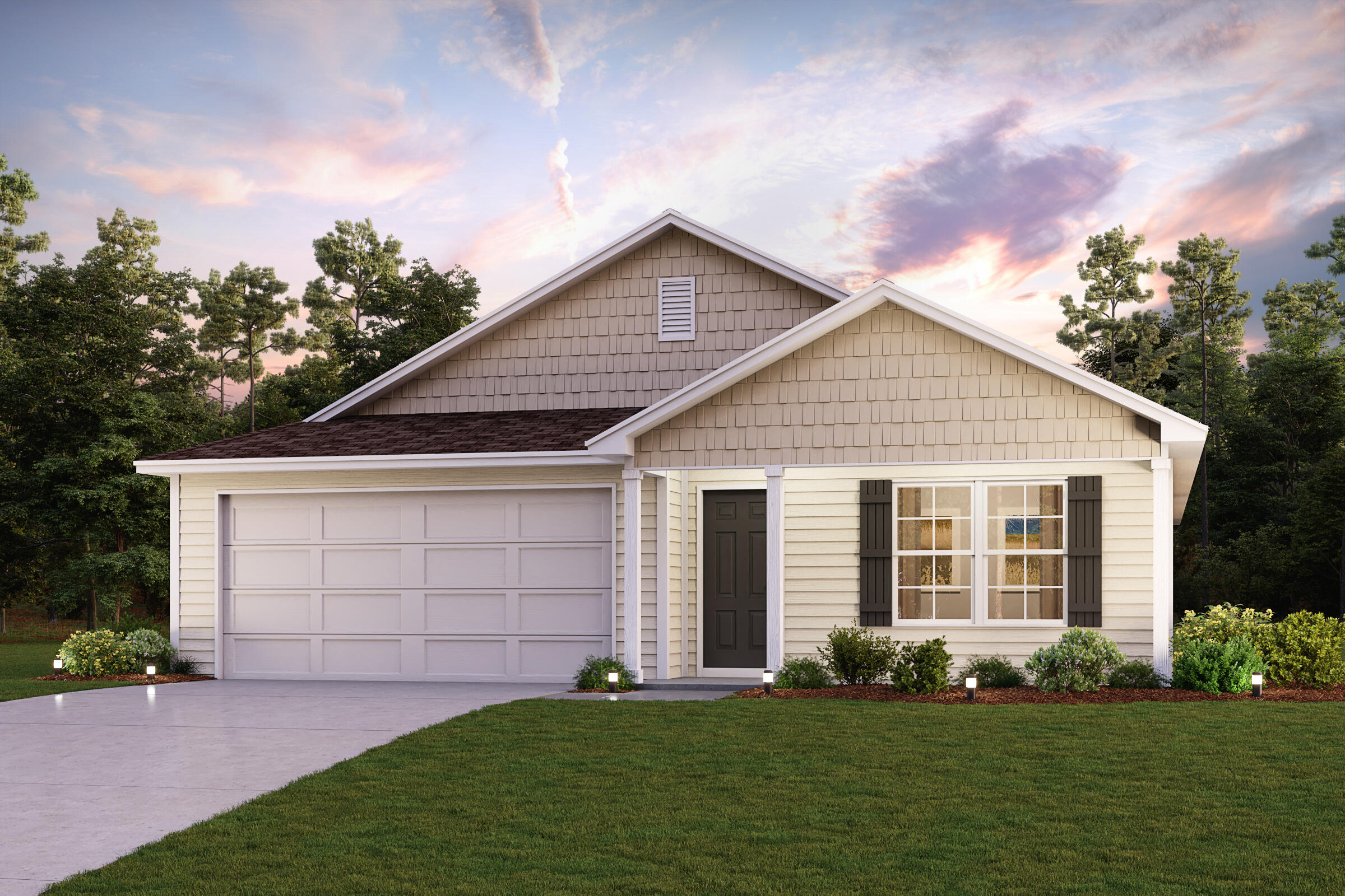 Come check out this BEAUTIFUL NEW Single-Story Home in the Pinehurst Estates Community! The desirable Covington Plan boasts an open design encompassing the Living, Dining, and Kitchen spaces. The Kitchen features gorgeous cabinets, granite countertops, and Stainless-Steel Appliances (Includes, Range with Microwave hood, and Dishwasher). Additionally, the primary suite has a private bath with dual vanity sinks and a walk-in closet. This home also includes 3 more bedrooms and a full secondary bath.