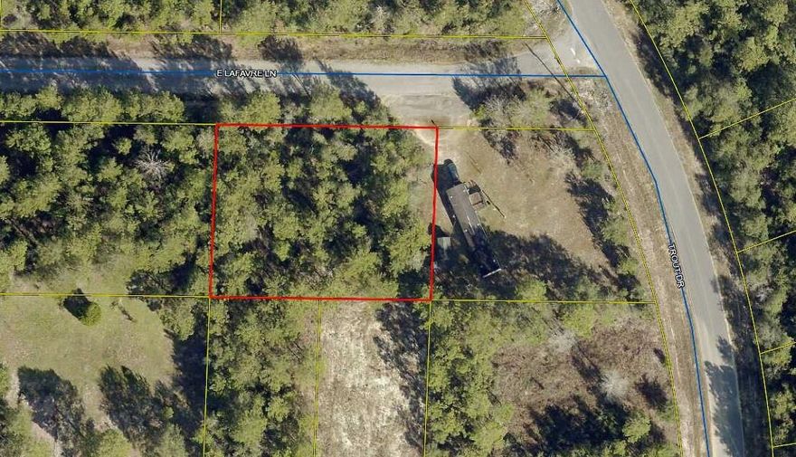 Nice wooded lot in Oakwood Hills, Mossyhead ,FL.  Great level property for manufactured home or build custom home.