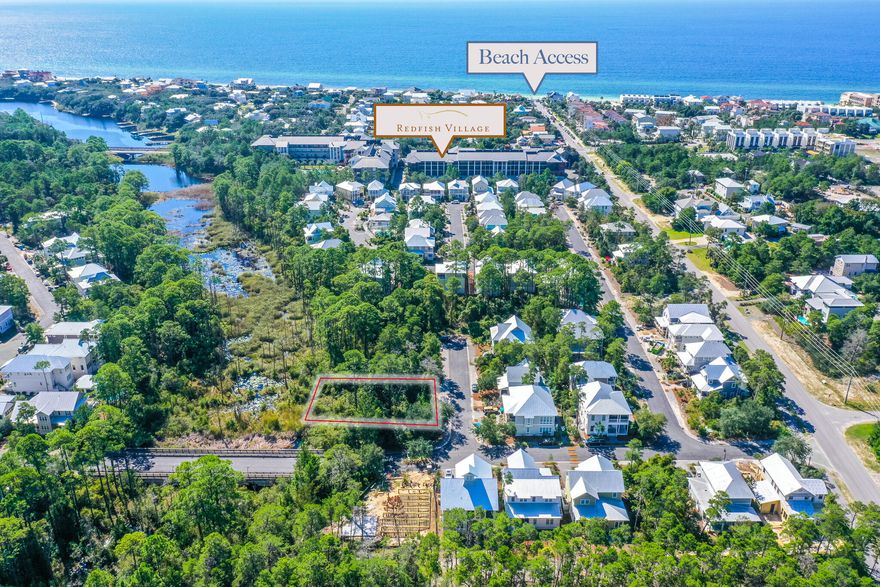 Incredible building opportunity to build the home of your dreams in Lakeside at Blue Mountain Beach! This Large lot is conveniently located on Kristin Court, a quiet street in the front of the neighborhood, allowing easy in and out access! Highlights of this neighborhood include proximity to the beach access, community pool, and fantastic dining options all within walking distance! Find out why everyone loves living in Blue Mountain Beach!