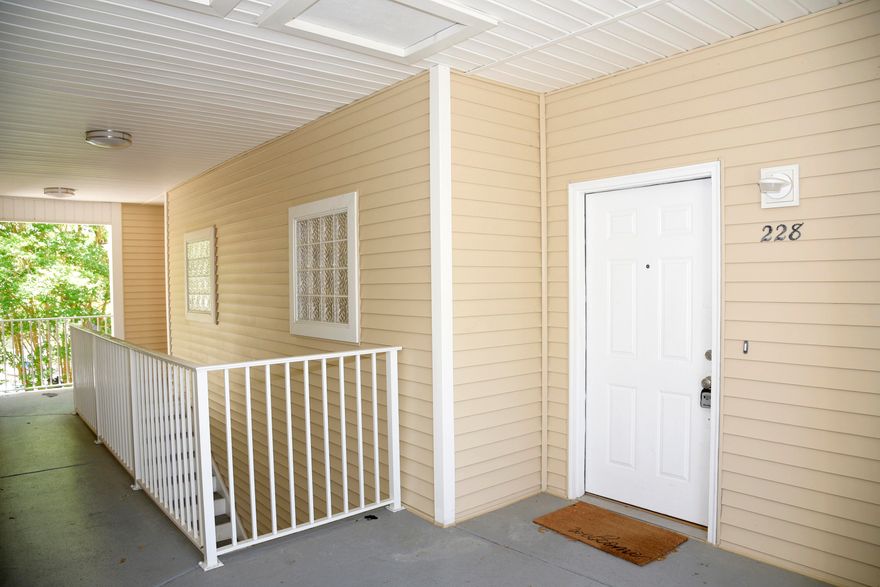 This updated 2nd floor 2 bedroom, 2 bathroom unit in the Oaks boasts a modern feel with stainless steel appliances and stylish lvp and tile flooring throughout. This unit features an open floor plan with cathedral ceilings in living room, bay window and laundry closet with a stacked washer and dryer. The community pool is perfect for relaxing on those warm Florida days and the shady gazebos and BBQ areas for outdoor fun. Enjoy all the area has to offer including shopping and the beautiful beaches of the Emerald Coast from this centrally located unit. Don't miss out on this fantastic opportunity to call this your new home!