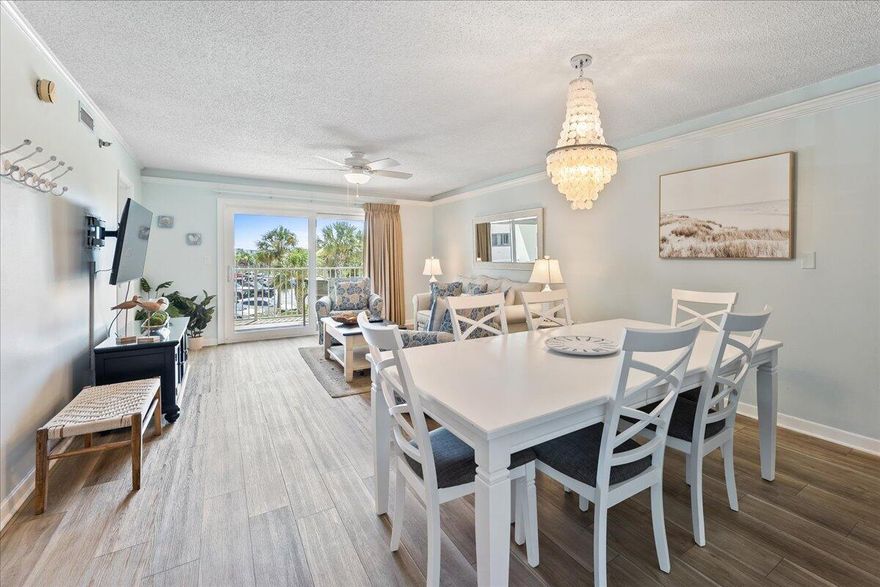 Recently updated  2 bedroom 2 bath unit with spectacular views!!! Super convenient to all amenities!!!  The Islander Condo offers 2 pools (1 heated in the winter), 2 hot tubs, 2 tennis courts that are equipped with 3 pickleball courts and a basketball court, 2 shuffleboard courts and a pavilion with 8 BBQ grills. There are 2 elevators on site. The Islander also offers onsite management which is a plus for owners residing elsewhere; they can handle it all from cleaning to key handling and everything in between.The Islander is an extremely popular vacation spot close to everything where you can enjoy walking & cycling.