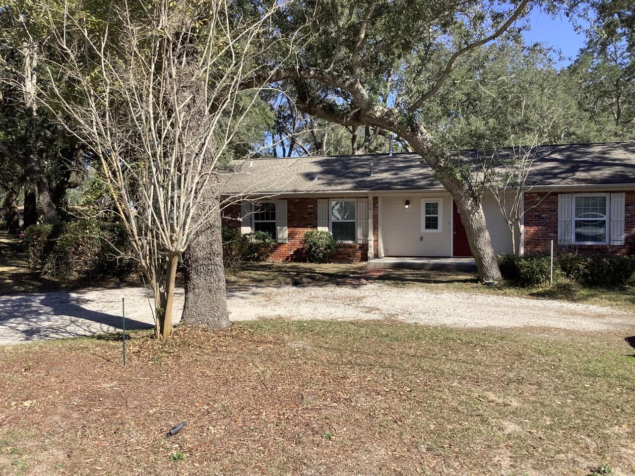 Welcome to this charming 3-bedroom, 2-bathroom home located in Valparaiso with easy access to Eglin AFB! This cozy house features a large yard perfect for outdoor activities and entertaining guests. The property also includes an outdoor storage shed for all your storage needs. With a short distance to the water at Boggy Bayou, you don't want to miss out on this opportunity to make this house your new home! Contact us today to schedule a tour!