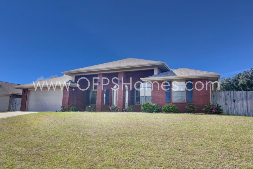 AVAILABLE NOW! This move-in-ready home offers spacious living with stunning wood floors, a tiled kitchen backsplash, and stainless steel appliances. Enjoy a cozy wood-burning fireplace. The exterior features an 8x27 screened patio, a large front porch, underground utilities, and solar panels. Extras include a home warranty, AS IS washer/dryer, garage fridge, Eufy locks, a Ring doorbell (AS IS), and an Ecobee thermostat. Conveniently located near shopping, dining, Navarre and Pensacola Beaches, and the Blue Angels show. Short commute to Hurlburt and Pensacola NAS! NO smoking. 600 minimum FICO credit score required in addition to meeting rental criteria. Pets allowed upon approval with a non-refundable pet fee and with a Petscreening.com report. All applicants are required to complete an application on PetScreening.com regardless of if they own a pet or not. Applicants with an ESA are also required to complete the application.

** Fees Required once an application is approved include, but may not be limited to: Security Deposit, Non-Refundable Fees (cleaning and rekey), $20 Certified Mail Fee, and Pet Fees (when applicable). **