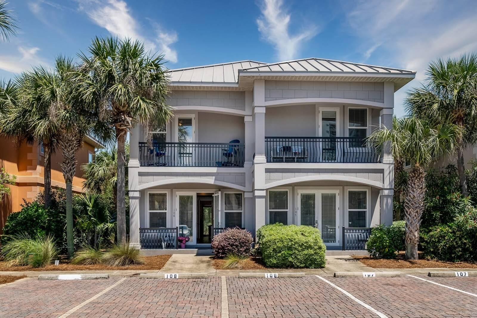 Experience coastal living at its finest in this stunning townhome, just steps from sugar-white beaches and offering exclusive private deeded beach access for ultimate serenity and convenience. Enjoy the sun, sand, and surf without crowds, savor breathtaking beaches, and relax in your peaceful, private slice of paradise.This three-bedroom townhome offers the ultimate beach living experience. The property is being sold fully furnished with a beach-inspired ambiance that sets the tone for a perfect vacation. Miramar Beach Villas has a community pool for relaxing and two assigned parking spaces. Whether you are looking for a family getaway, an investment property, or a personal slice of paradise, this townhome checks all the boxes. The beach road of Scenic Gulf Drive offers 6 1/2 miles of walking and biking paths, restaurants and live music on the beach. Seascape golf and tennis facility in your backyard plus a wonderful day spa next door. Silver Sands outlet mall and Sandestin Resort for all your off beach days.