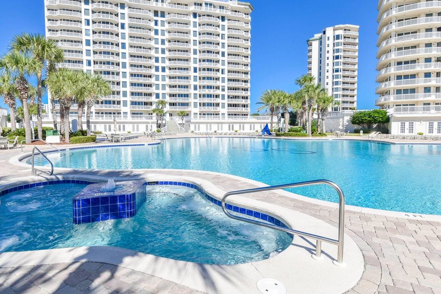 This is the first 2 bedroom in St. Croix to hit the market in over a year. This floor plan boasts two gulf front bedrooms, so everyone has a front row seat. St. Croix at Silver Shells is a gulf front condominium overlooking the lagoon pool and Gulf of Mexico. 2021 rents were over $86,000. This unit not only has great daytime views, but also great night- time views, overlooking the up-lit pool and views of the lights of Destin to the west from the balcony. Upgraded appliances, flooring, fresh paint and most of the furniture is also recent. This emerald gem won't last long!