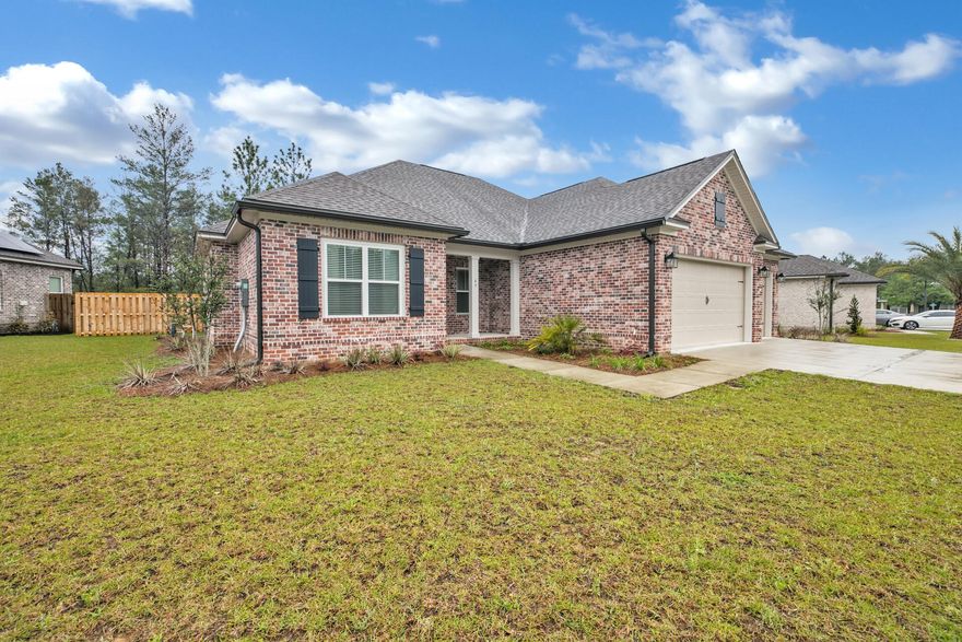 *PHOTOS COMING SOON*

EASY SHOW! Beautiful new Craftsman style Randy Wise home in Ashton Park in Freeport. New neighborhood with great proximity to schools and beautiful beaches. 
This meticulously kept home sits on a large double lot with a 3 car garage, covered front porch, screened in back patio, large fenced yard. It features granite countertops, stainless appliances, crown molding, and a flex room. New washer and dryer also included. Garage is wired for Tesla charging