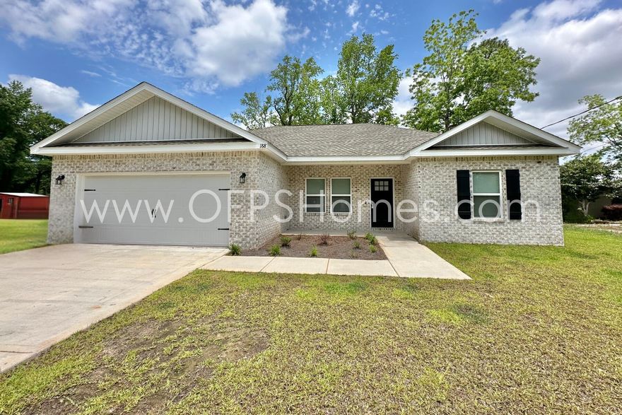 AVAILABLE JUNE 9 - Craftsman-style 2023 all-brick home on Crestview's north side with a welcoming front porch and spacious open layout. Features include luxury vinyl plank flooring in common areas, carpet in bedrooms, raised ceilings, and recessed lighting. The kitchen offers stainless appliances, a pantry, quartz or granite countertops, and a work island with bar seating. The main suite includes double vanities and a walk-in closet. Enjoy a rear patio and 1/4 acre lot. No HOA. Conveniently lawn care is included. NO smoking. 600 minimum FICO credit score required in addition to meeting rental criteria. Pets allowed upon approval with a non-refundable pet fee. All applicants are required to complete an application on https://onefamilypropertyservices.petscreening.com/
regardless of if they own a pet or not. Applicants with an ESA are also required to complete the application.

** Fees Required once an application is approved include, but may not be limited to: Security Deposit, Non-Refundable Fees (cleaning and rekey), $20 Certified Mail Fee, and Pet Fees (when applicable).