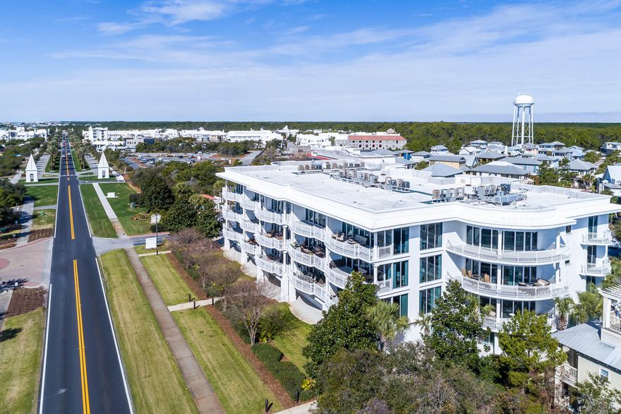 PRIME 30A EAST END LOCATION NEXT TO ALYS BEACH!  Prominently located along the prestigious east end of the Scenic 30A corridor, this is the first office east of Alys Beach, in The Alexander building. This 1,692 square commercial space extends from the front of the building through to the back, with two entrances, and lends an ideal layout, with a large reception area, 7 large enclosed private offices and a conference room, a storage closet behind the reception desk, and a half bathroom with small kitchenette.  A unique opportunity to own a luxury commercial office directly on 30A, just steps from Alys Beach and Rosemary Beach.   Location, location, location!